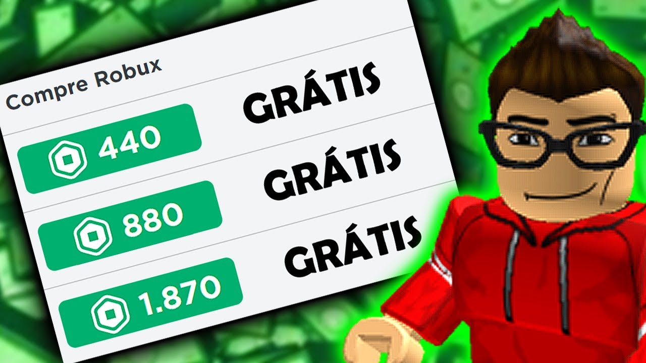 COMO GANHAR ROBUX DE GRAÇA NO ROBLOX (FUNCIONA) 